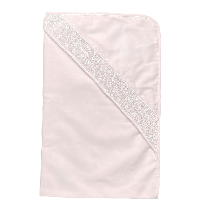 Neutral Smocked Blanket - Petit Ami &amp; Zubels All Baby! Blanket