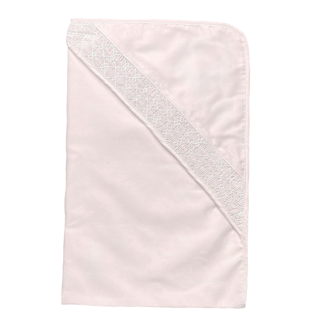 Neutral Smocked Blanket - Petit Ami & Zubels All Baby! Blanket