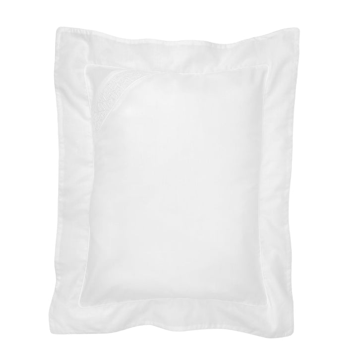 Neutral Smocked Keepsake Pillow Sham - Petit Ami &amp; Zubels All Baby! Pillow Sham