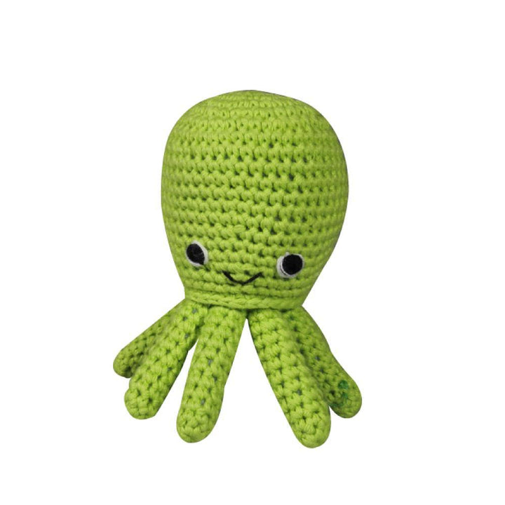 Octopus Hand Crochet Rattle - Petit Ami &amp; Zubels All Baby! Toy