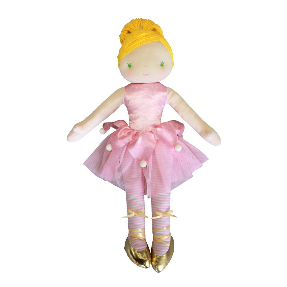 Olivia the Dancing Darling Woven Ballerina Doll - Petit Ami & Zubels All Baby! Woven Doll