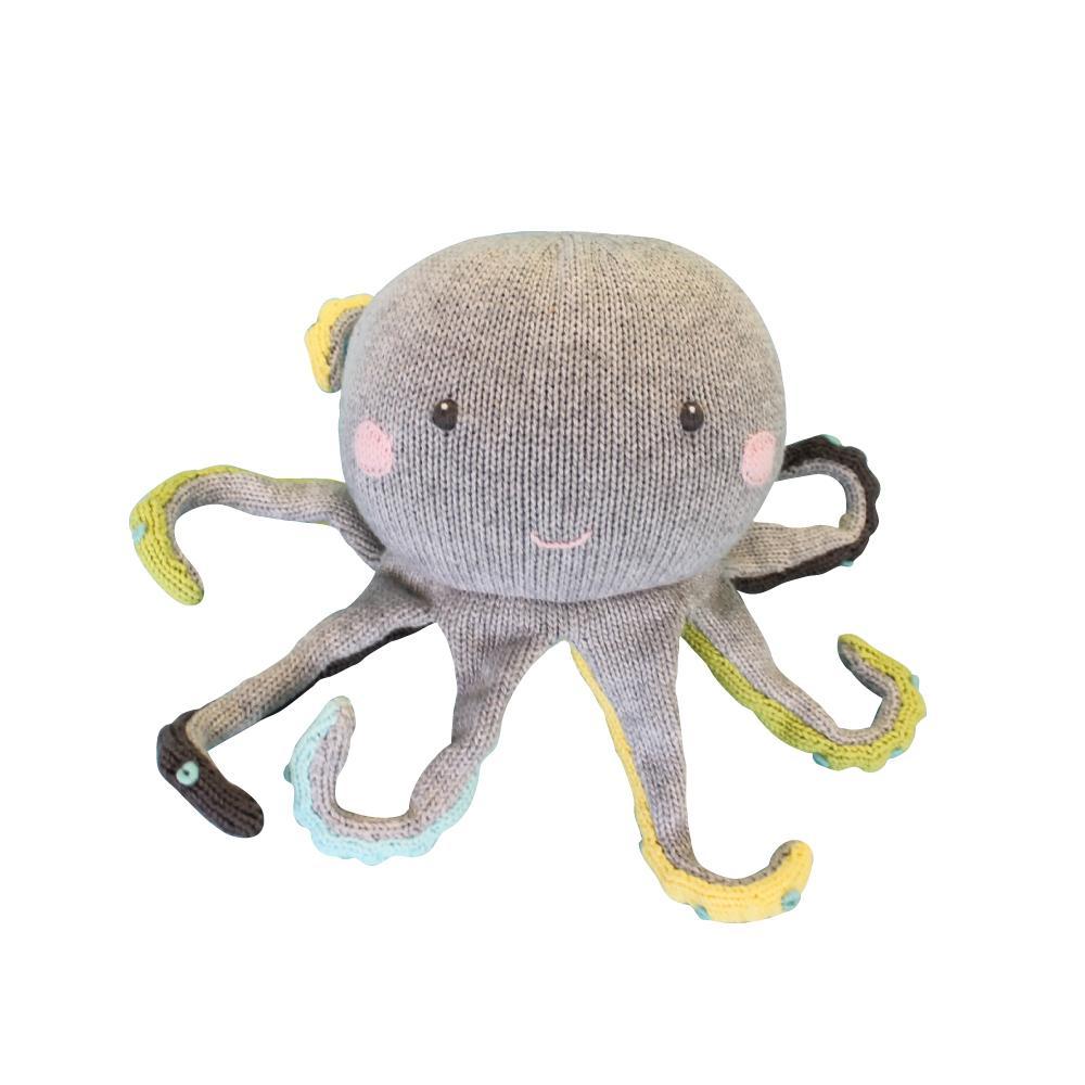 Ollie The Octopus Knit Doll - Petit Ami & Zubels All Baby! Toy