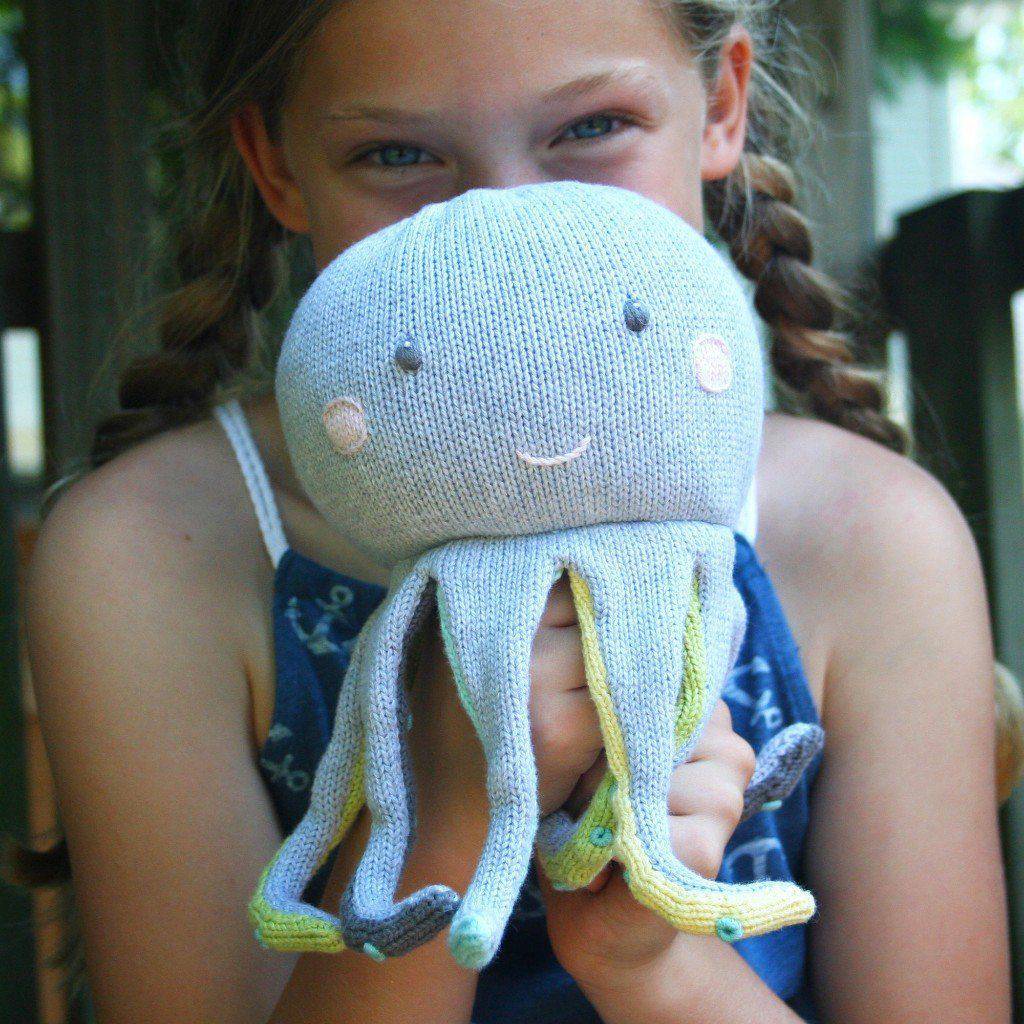 Ollie The Octopus Knit Doll - Petit Ami &amp; Zubels All Baby! Toy