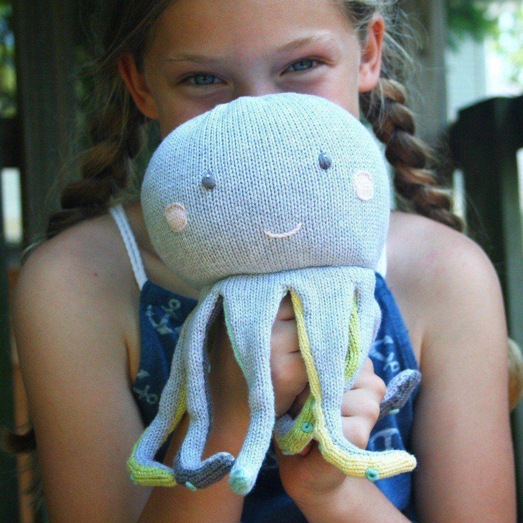 Ollie The Octopus Knit Doll - Petit Ami & Zubels All Baby! Toy