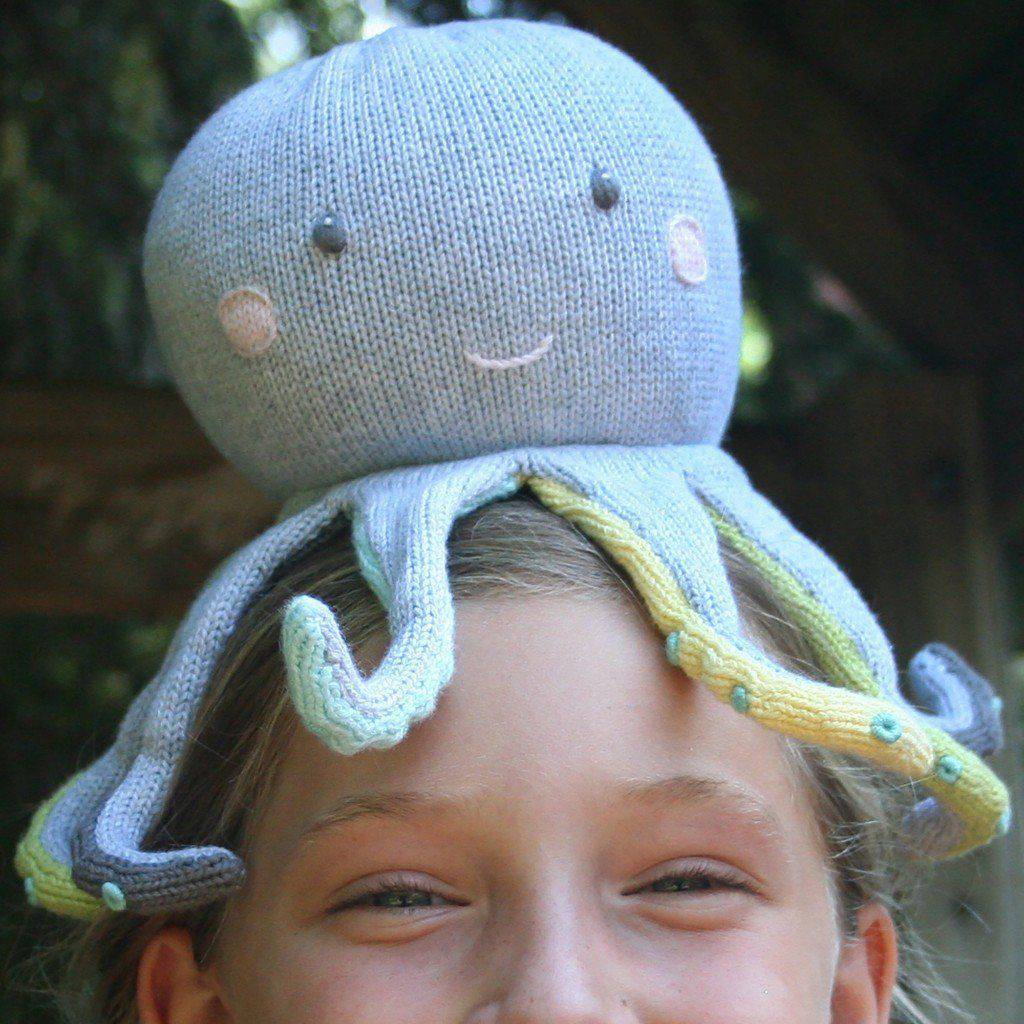 Ollie The Octopus Knit Doll - Petit Ami &amp; Zubels All Baby! Toy