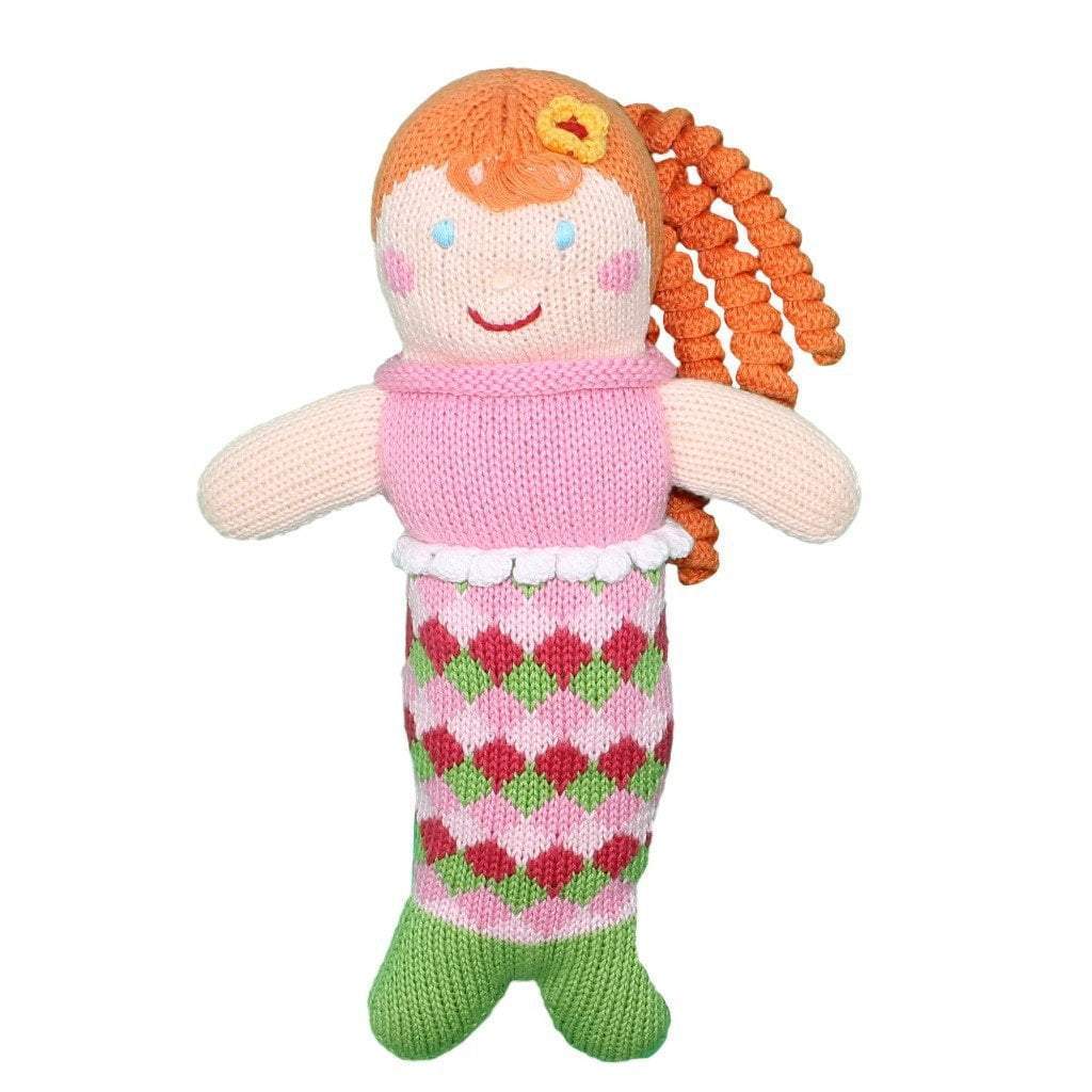 Pearly Penny the Mermaid Knit Doll - Petit Ami & Zubels All Baby! Toy