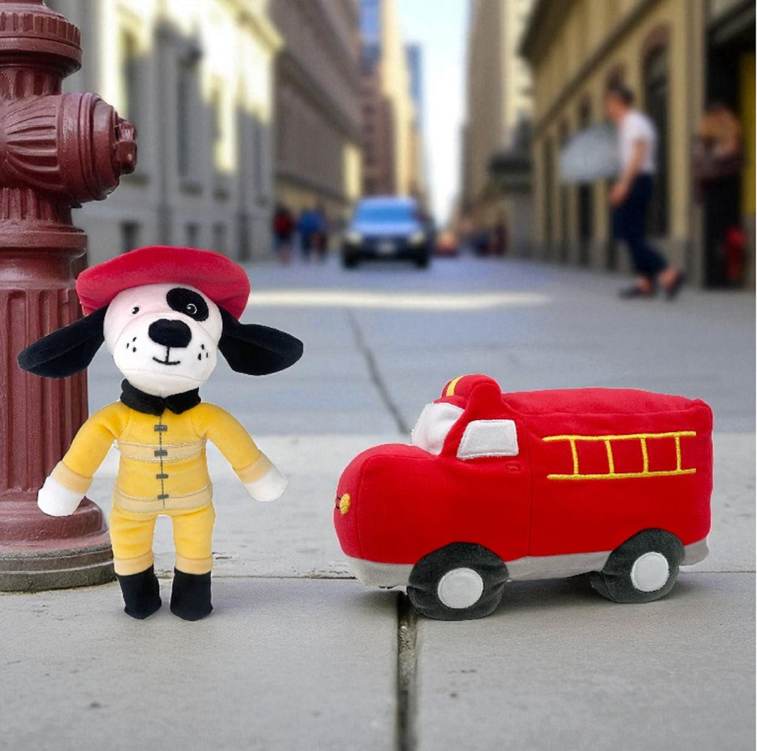 Rojo the Firetruck Plush Toy