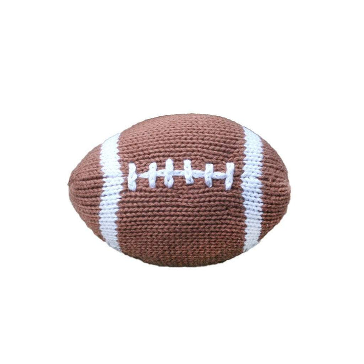 Phil The Football Knit Rattle - Petit Ami &amp; Zubels All Baby! Toy