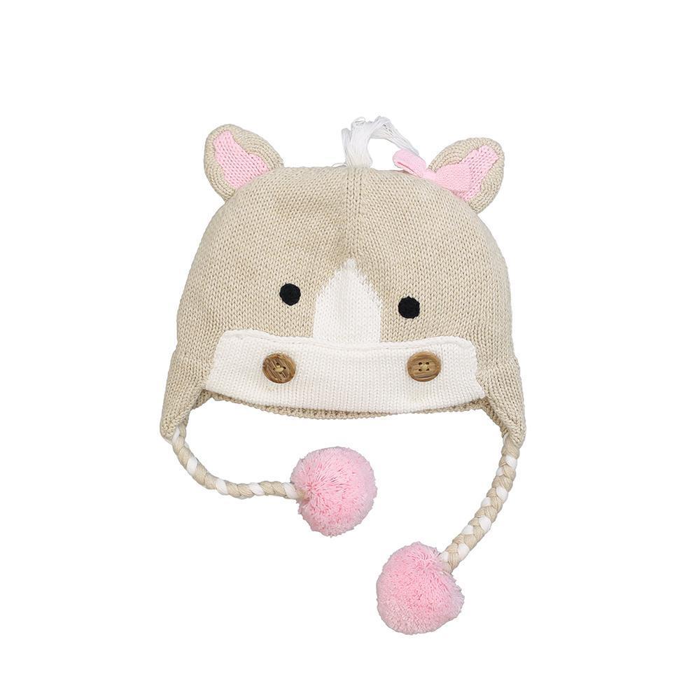 Pony Knit Hat - Petit Ami & Zubels All Baby! Hat