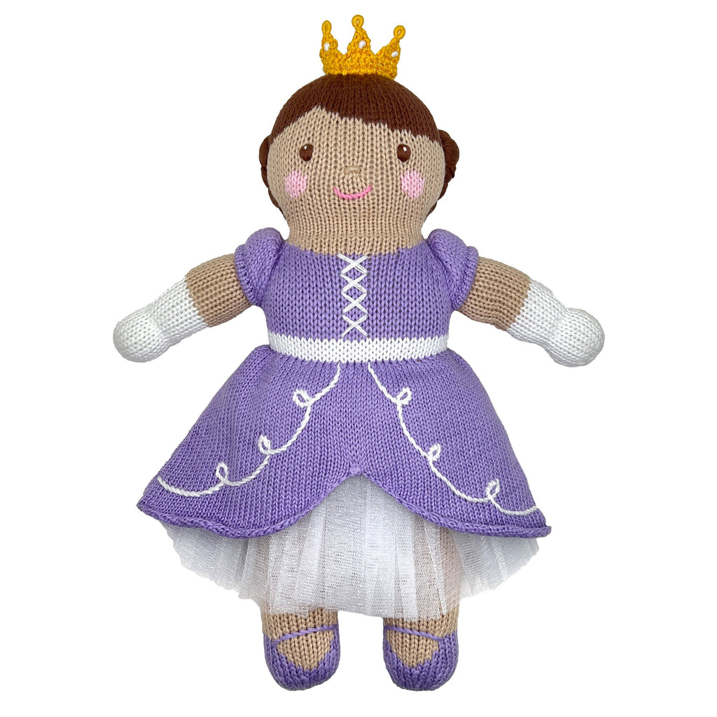 Princess Plum Knit Doll - Petit Ami & Zubels All Baby! Toy