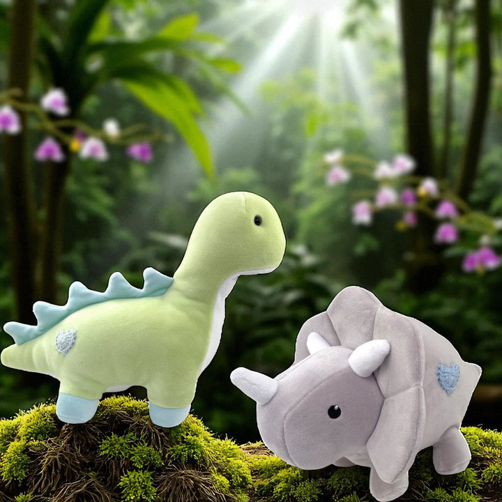 Trey the Triceratops Plush Toy