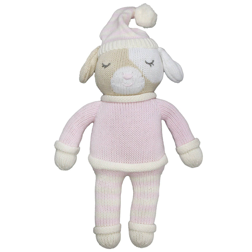 Puddin the PJ Puppy Knit Doll - Petit Ami & Zubels All Baby! Toy