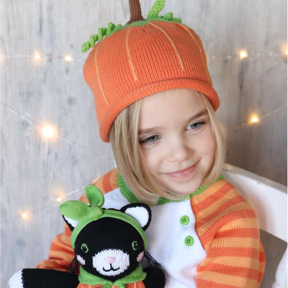 Pumpkin Knit Hat - Petit Ami &amp; Zubels All Baby! Hat