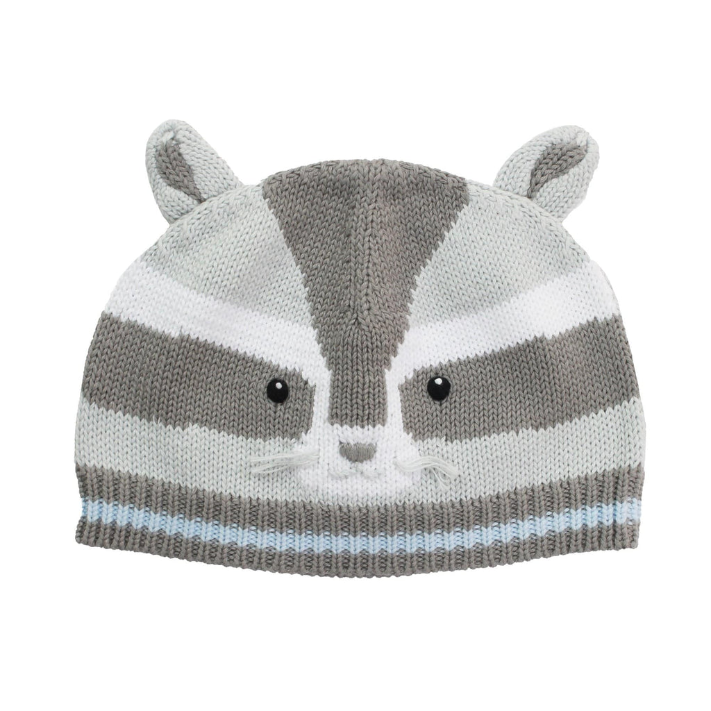 Raccoon Knit Hat - Petit Ami & Zubels All Baby! Hat