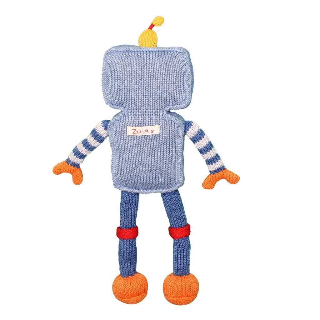 Riley the Robot Knit Doll - Petit Ami &amp; Zubels All Baby! Toy
