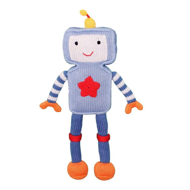 Riley the Robot Knit Doll - Petit Ami &amp; Zubels All Baby! Toy