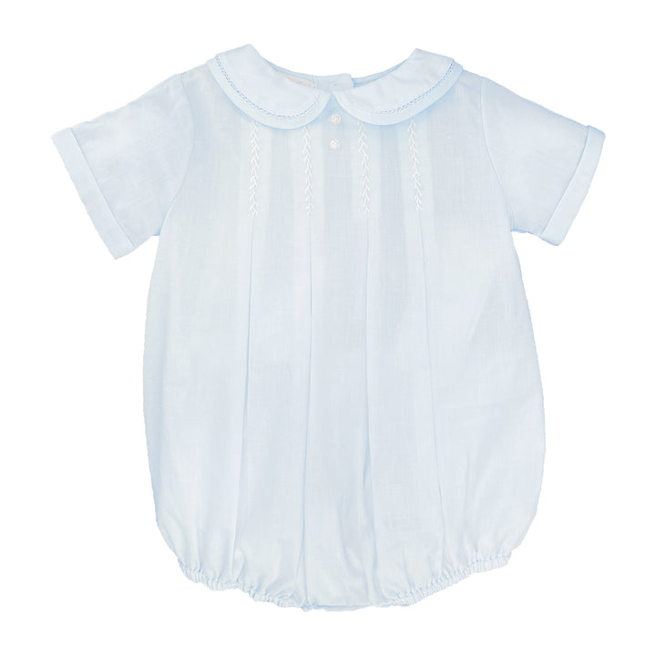 Romper with Hand Feather Stitching - Petit Ami &amp; Zubels All Baby! Romper