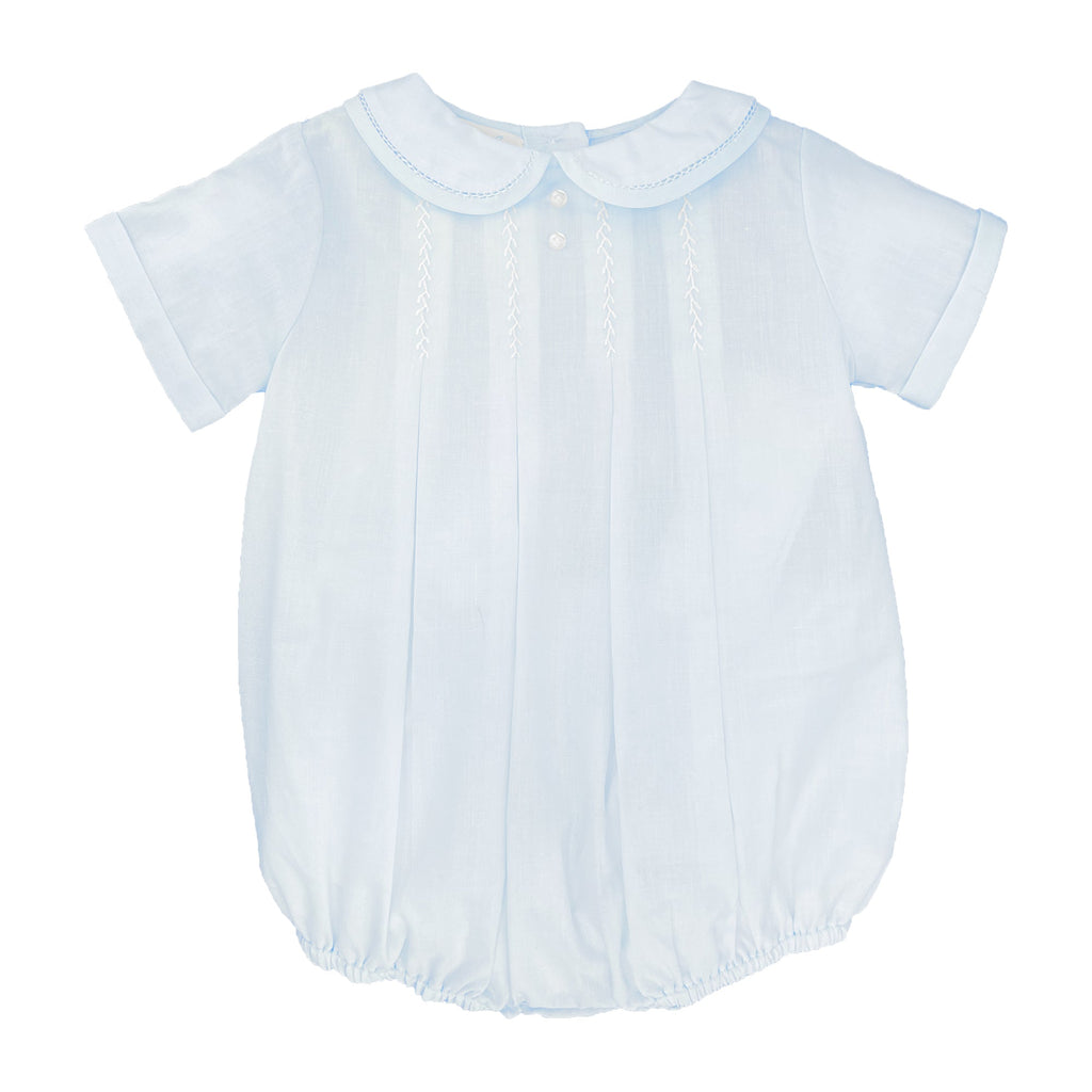 Romper with Hand Feather Stitching - Petit Ami & Zubels All Baby! Romper