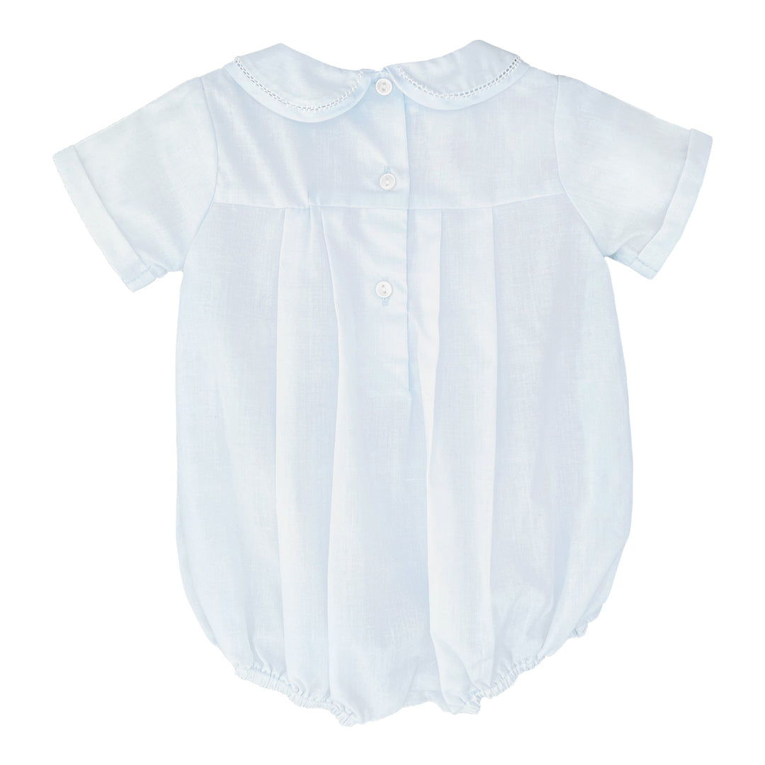 Romper with Hand Feather Stitching - Petit Ami &amp; Zubels All Baby! Romper