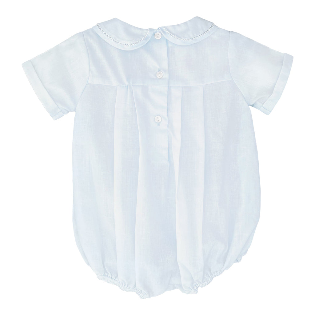 Romper with Hand Feather Stitching - Petit Ami & Zubels All Baby! Romper