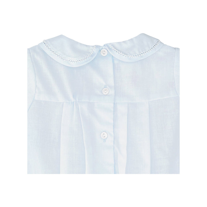 Romper with Hand Feather Stitching - Petit Ami &amp; Zubels All Baby! Romper