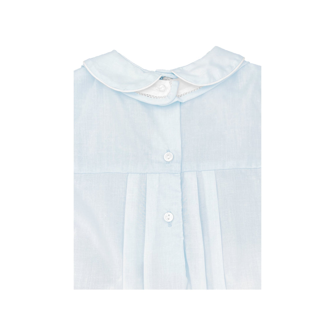 Romper with Sailboat Embroidery - Petit Ami &amp; Zubels All Baby! Romper