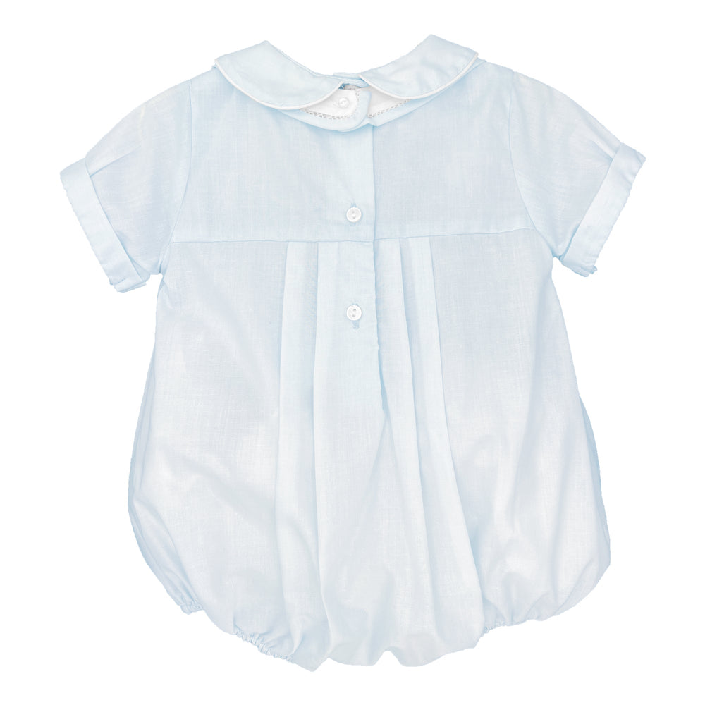Romper with Sailboat Embroidery - Petit Ami & Zubels All Baby! Romper