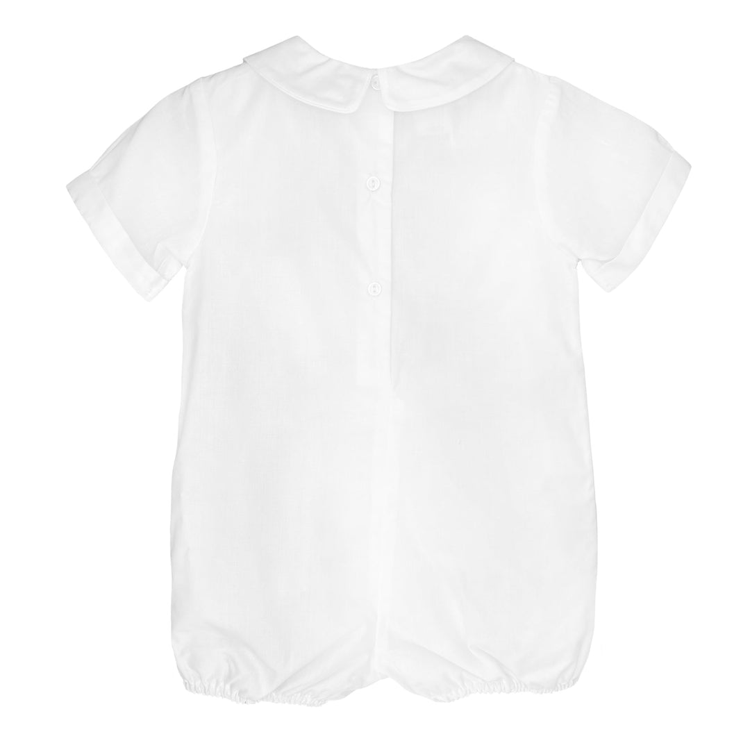 Romper with Side tabs and Pintucks - Petit Ami &amp; Zubels All Baby! Romper