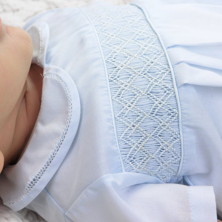 Romper with Smocking - Petit Ami &amp; Zubels All Baby! Romper