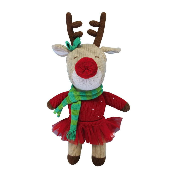 Ruby the Reindeer Knit Doll - Petit Ami &amp; Zubels All Baby! Toy