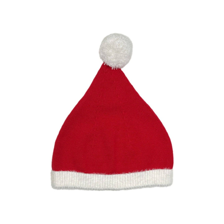 Santa Cotton Knit Hat - Petit Ami &amp; Zubels All Baby! hat
