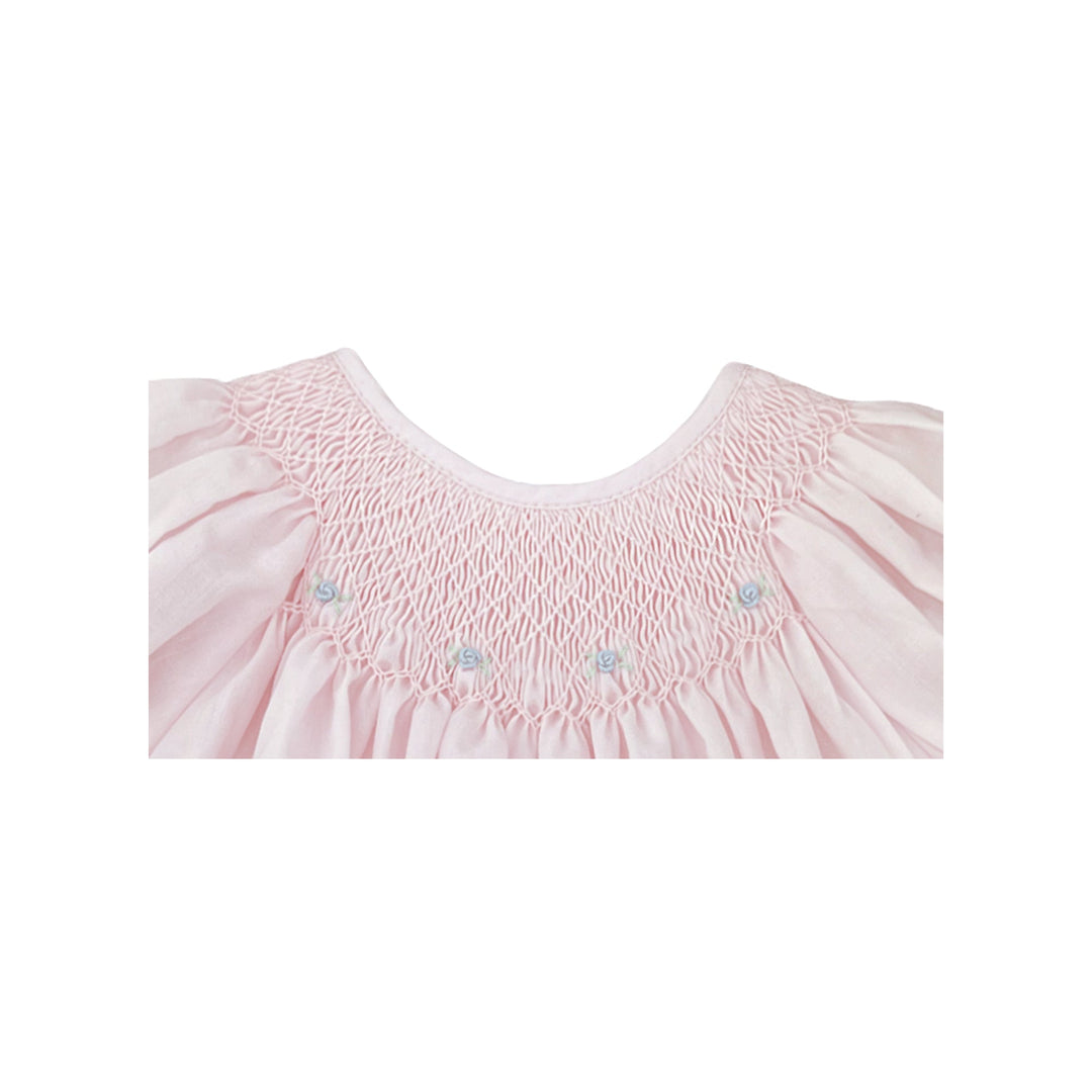 Smocked Daygown with Raglan Embroidery - Petit Ami &amp; Zubels All Baby! Dress