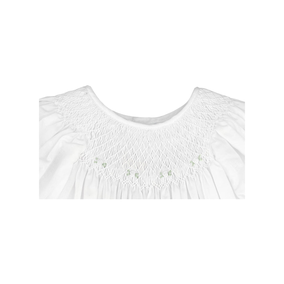 Smocked Daygown with Raglan Embroidery - Petit Ami &amp; Zubels All Baby! Dress