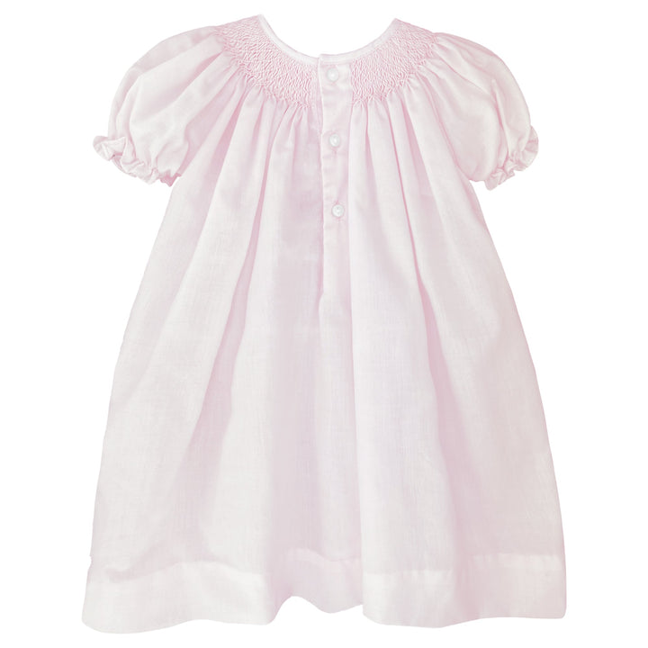 Smocked Daygown with Raglan Embroidery - Petit Ami &amp; Zubels All Baby! Dress