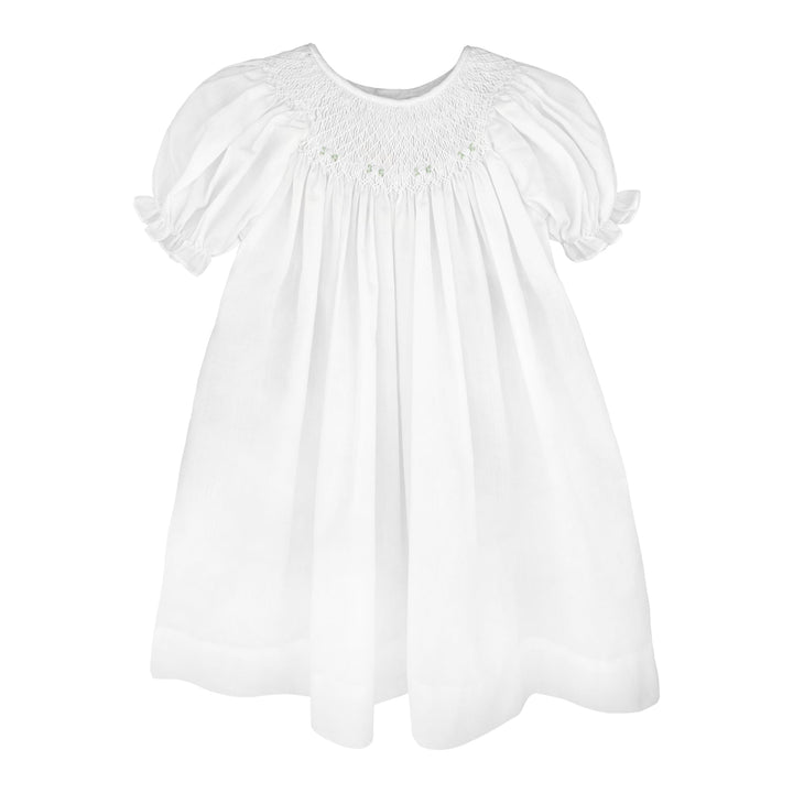 Smocked Daygown with Raglan Embroidery - Petit Ami &amp; Zubels All Baby! Dress