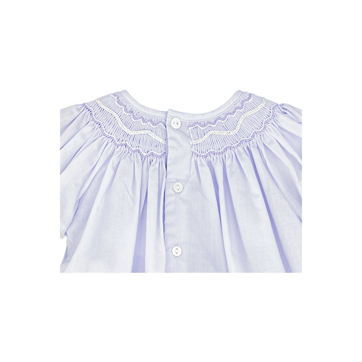 Smocked Daygown with Voile Insert - Petit Ami &amp; Zubels All Baby! Dress