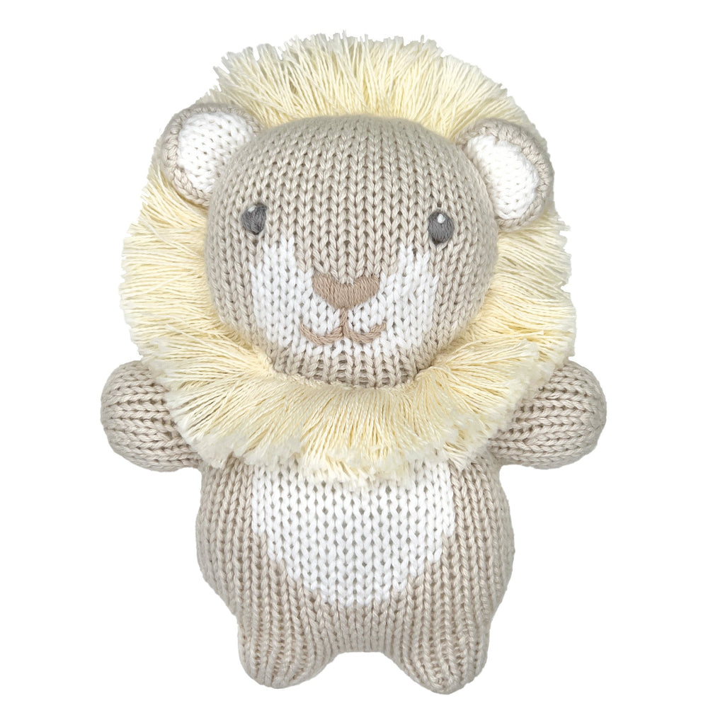 Snookie the Lion Cub Knit Zubaby Doll - Petit Ami & Zubels All Baby! Toy