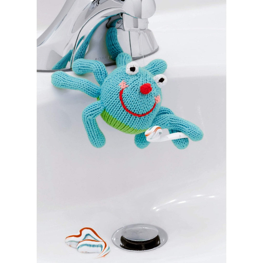 Stanley the Spider Knit Rattle - Petit Ami & Zubels All Baby! Toy
