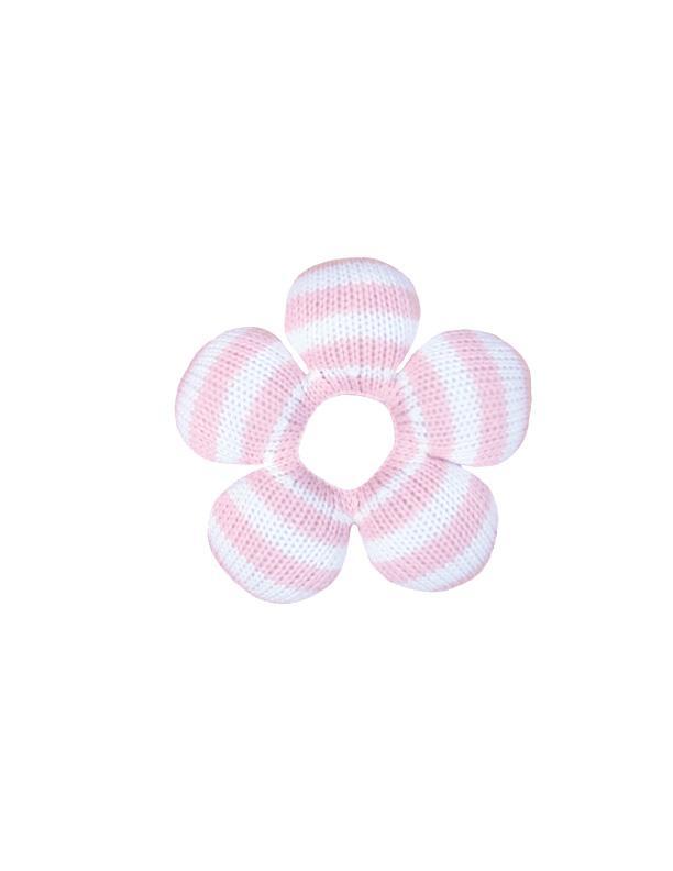 Star Knit Rattle in Pink - Petit Ami &amp; Zubels All Baby! Toy