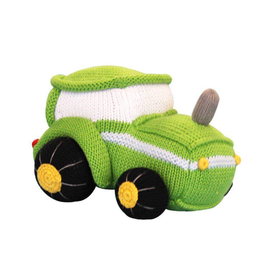 Tobey The Tractor Knit Doll - Petit Ami & Zubels All Baby! Toy