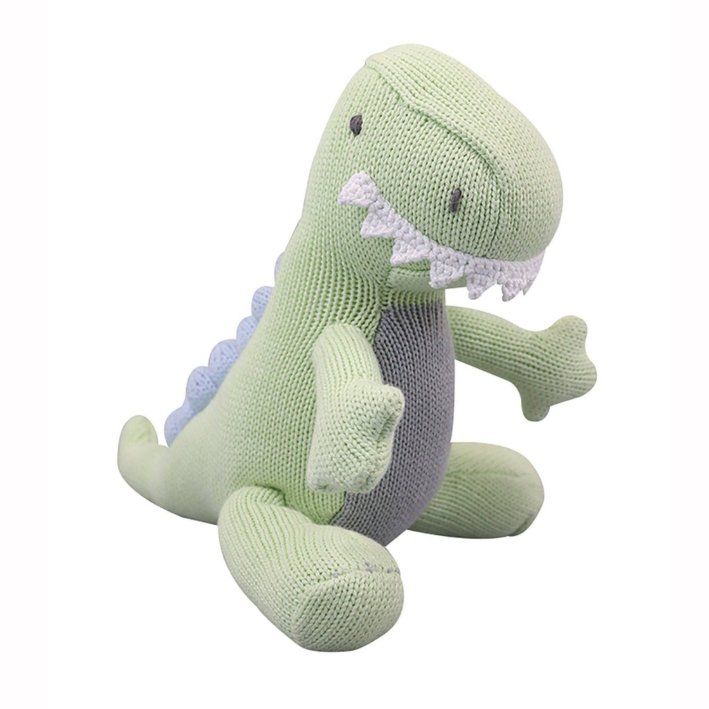 Truman the T-Rex Dinosaur Knit Doll - Petit Ami & Zubels All Baby! Toy