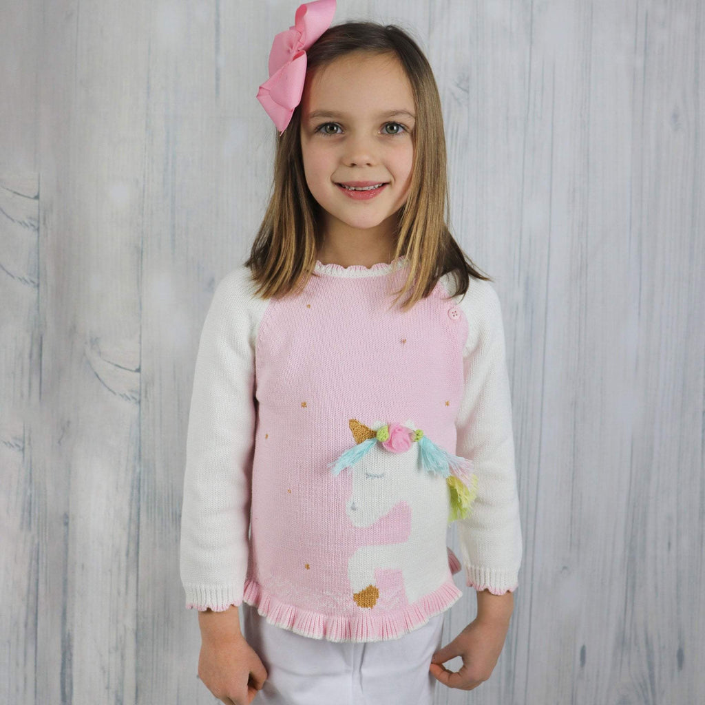 Unicorn Knit Sweater - Petit Ami & Zubels All Baby! Sweater