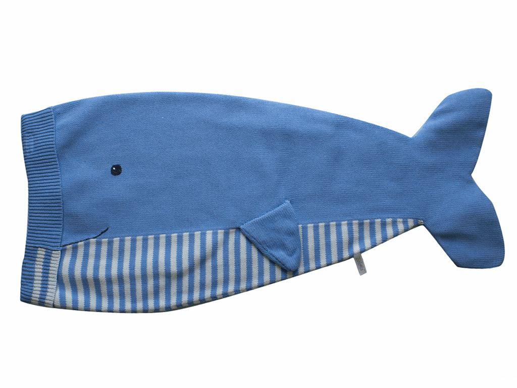 Whale Knit Blanket - Petit Ami & Zubels All Baby! Blanket