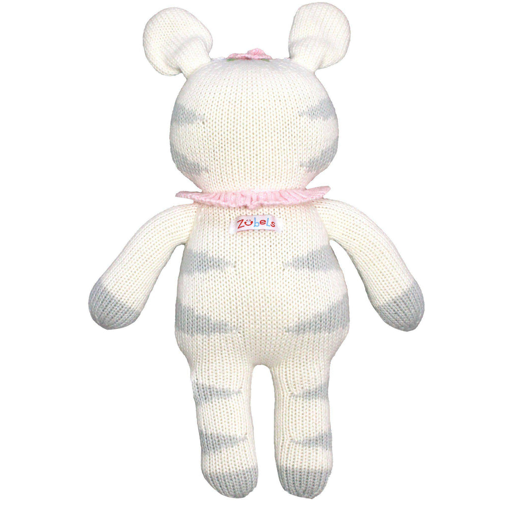 Zsa Zsa the Zebra Knit Doll - Petit Ami & Zubels All Baby! Toy