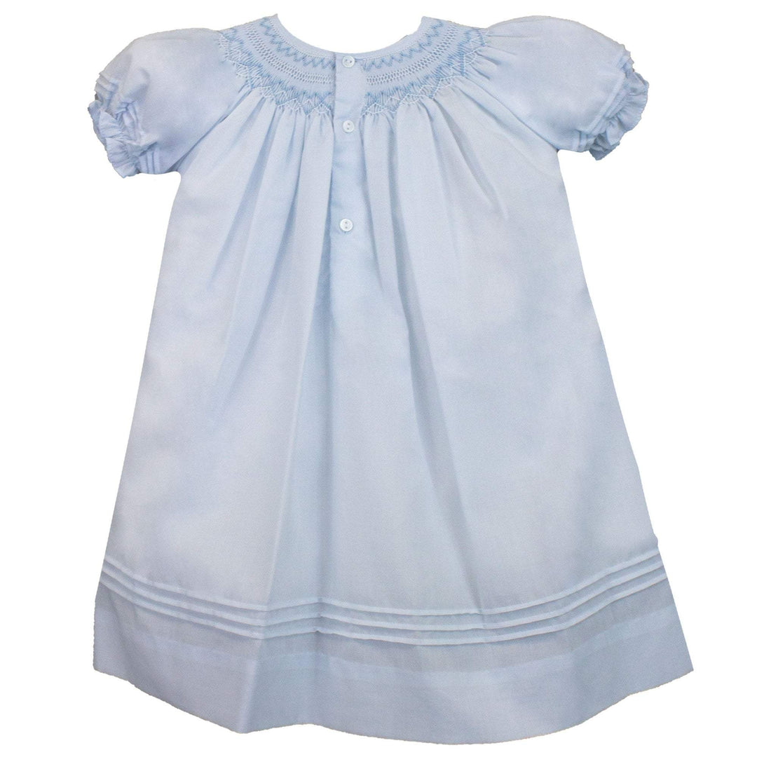 Daygown with Heart Smocking &amp; Pearls
