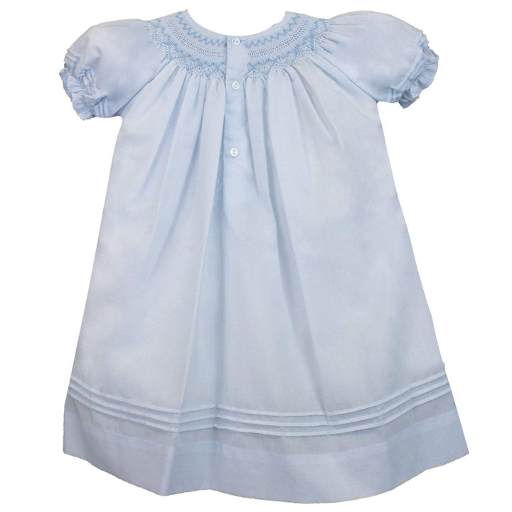 Daygown with Heart Smocking &amp; Pearls