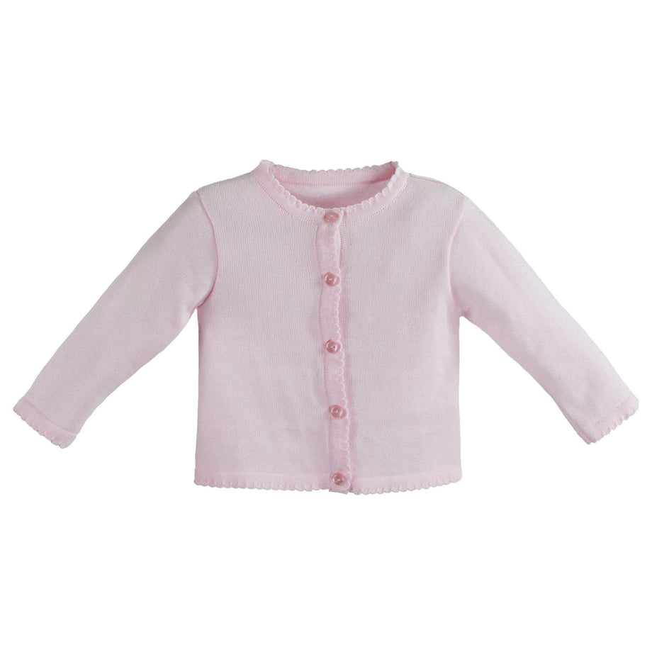 キッズ用トップス eden cardigan Shop for Scalloped Edge Cardigan Sweater online