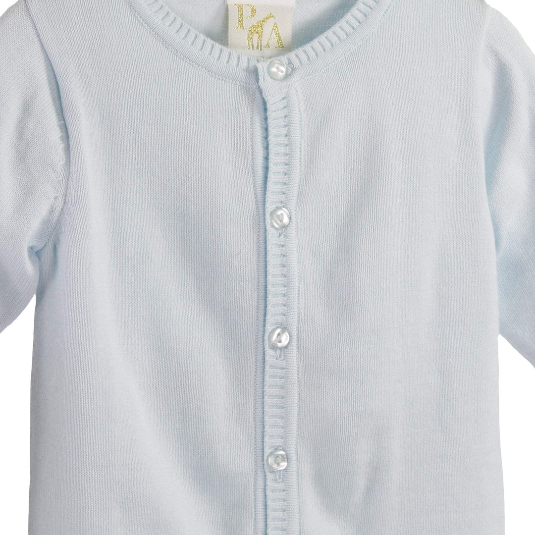 Ladder Edge Basic Cardigan Sweater sweater petit ami 