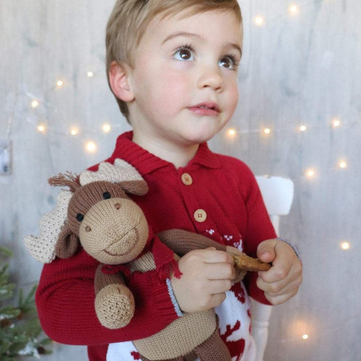 Marley the Moose Knit Doll