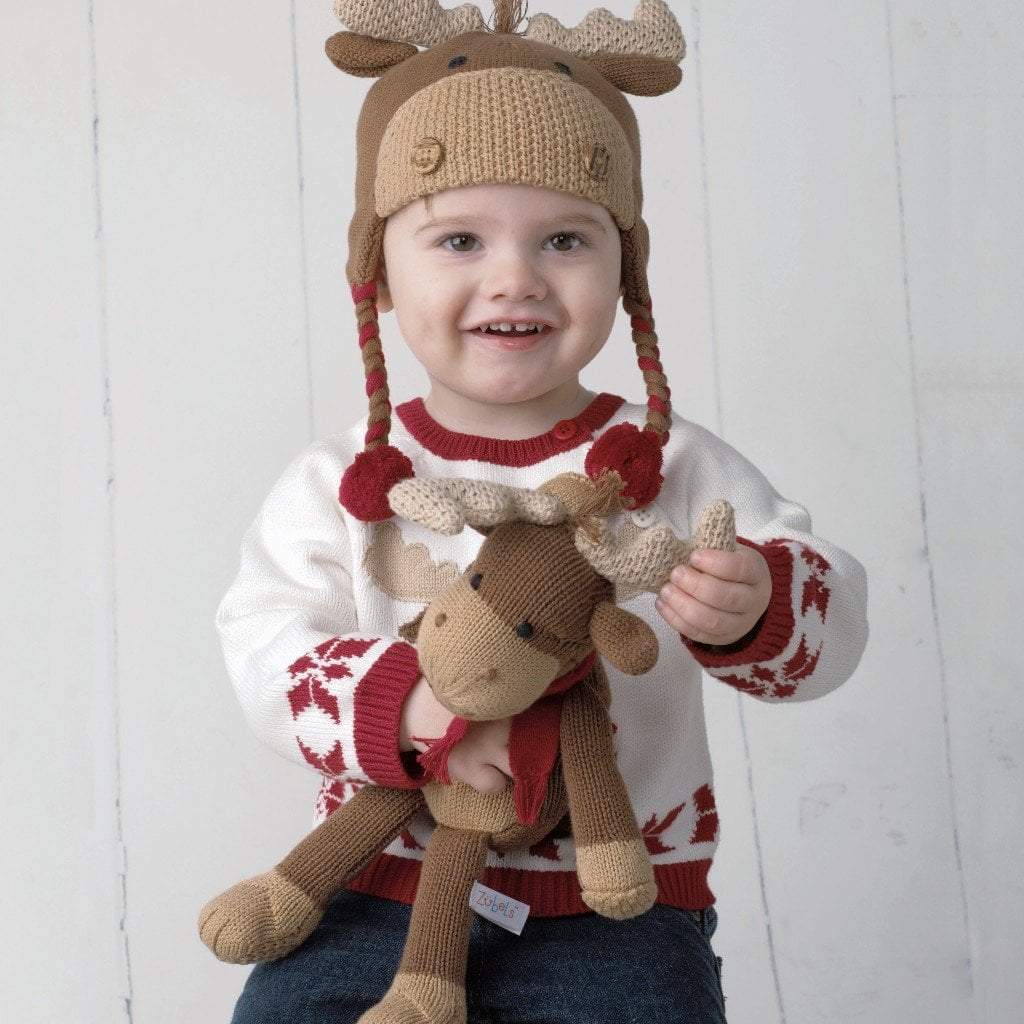 Marley the Moose Knit Doll